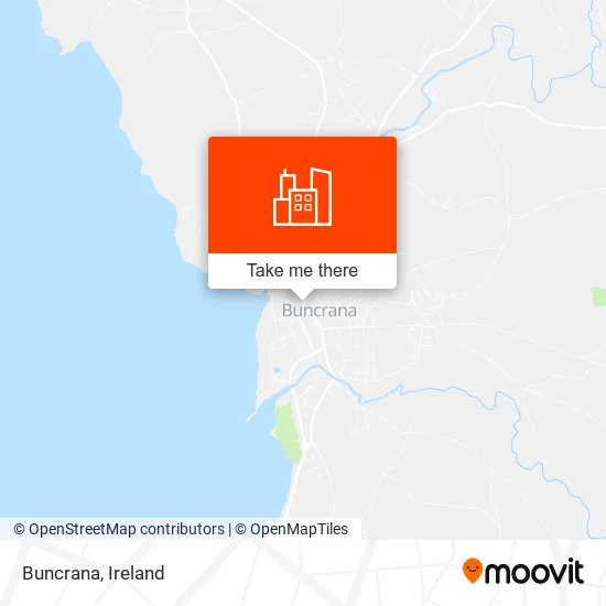 Buncrana map