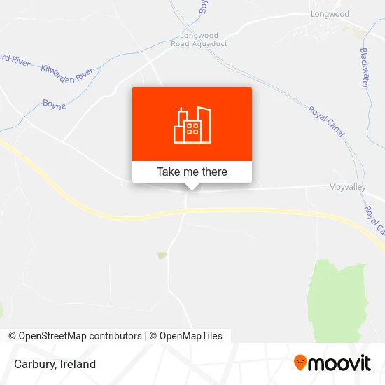Carbury map