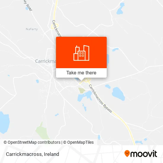 Carrickmacross map