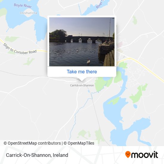 Carrick-On-Shannon map