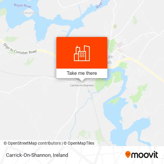 Carrick-On-Shannon map