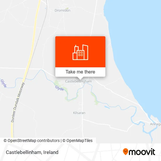 Castlebellinham map