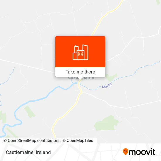 Castlemaine map