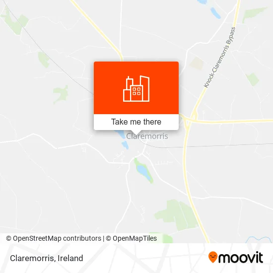 Claremorris map