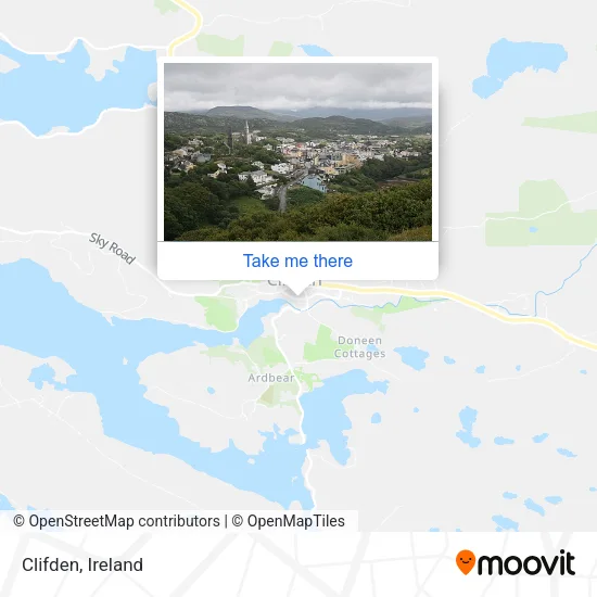 Clifden map