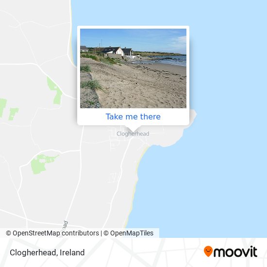 Clogherhead map