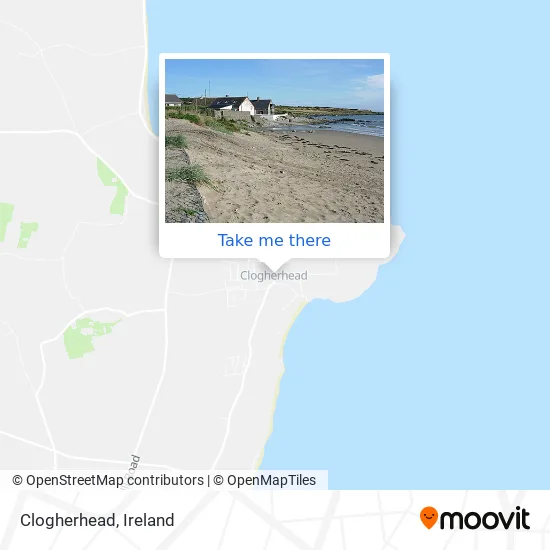 Clogherhead map