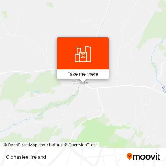 Clonaslee map