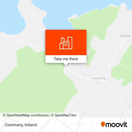 Clonmany map