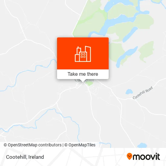 Cootehill map