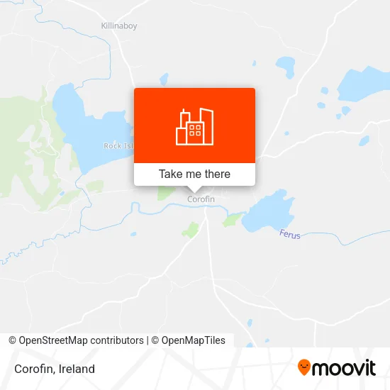 Corofin map