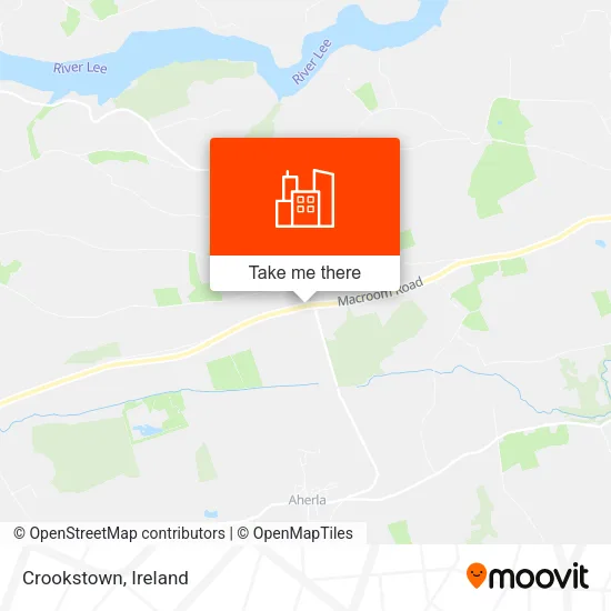 Crookstown map