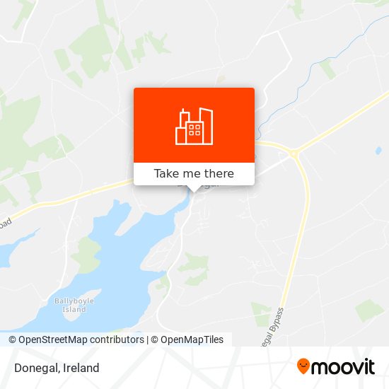 Donegal map