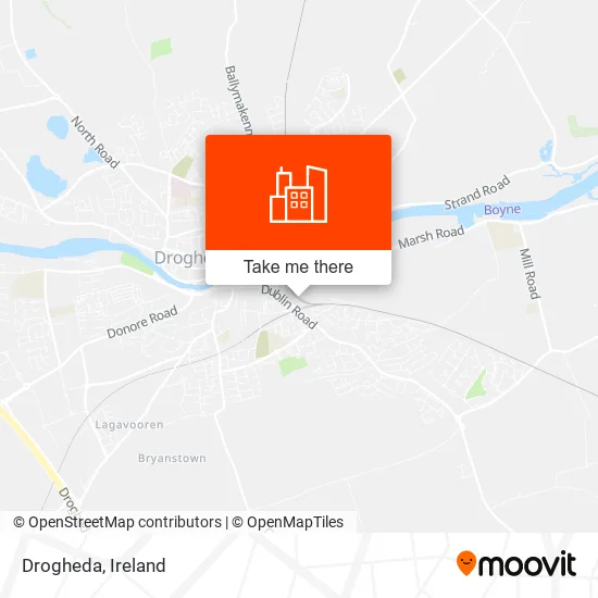 Drogheda map