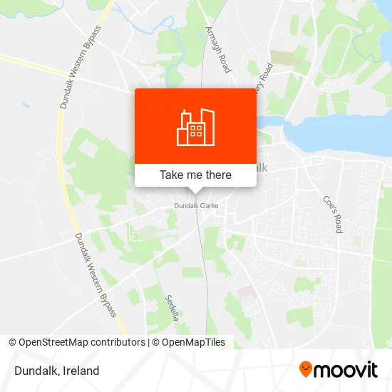 Dundalk map