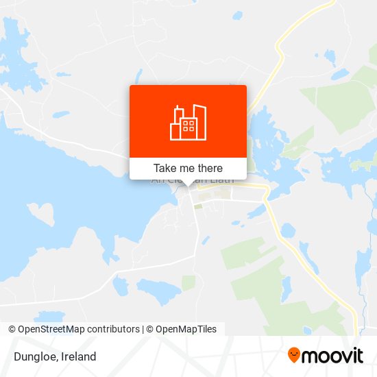 Dungloe map