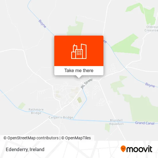 Edenderry map