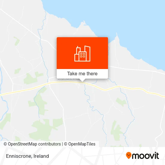 Enniscrone map