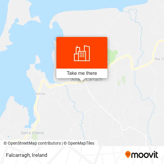 Falcarragh map
