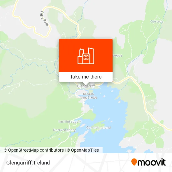 Glengarriff map