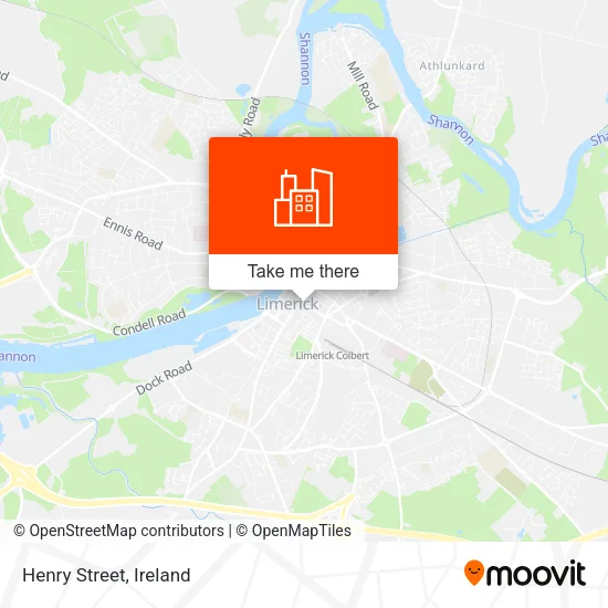 Henry Street map