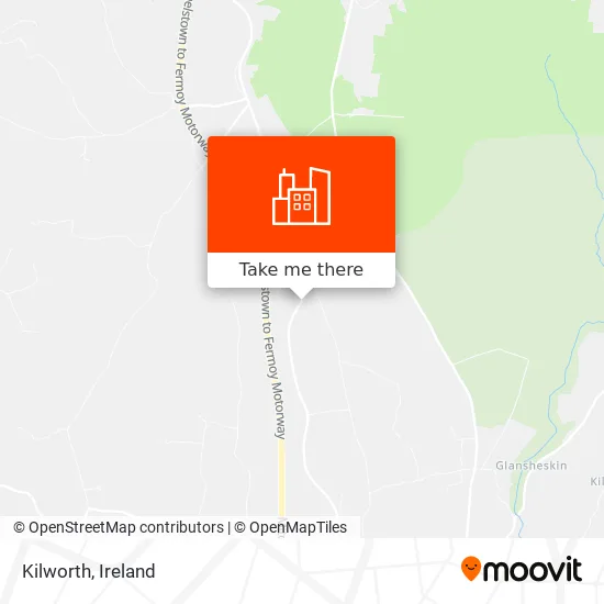 Kilworth map