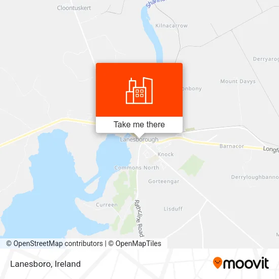 Lanesboro map