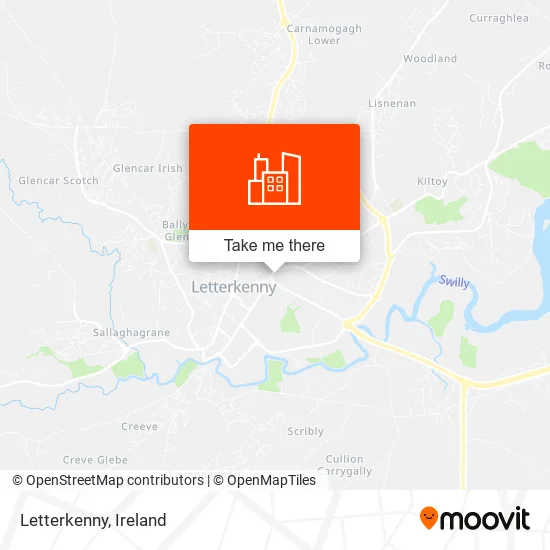 Letterkenny map