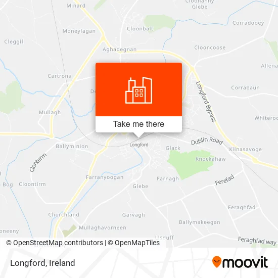 Longford map