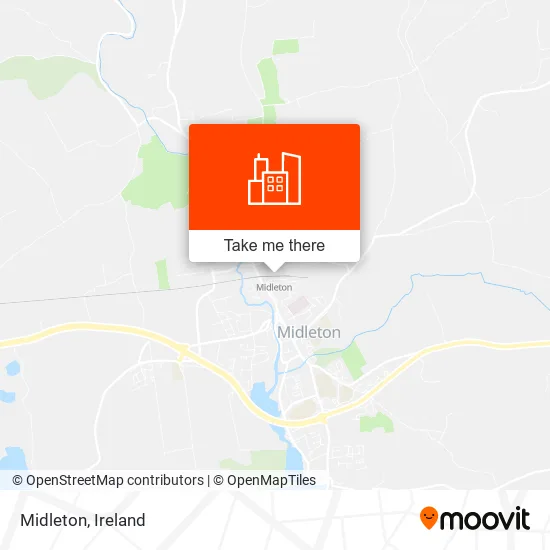 Midleton map