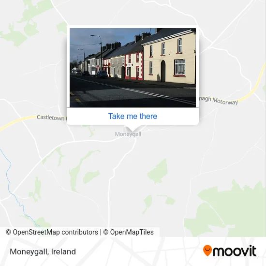 Moneygall map