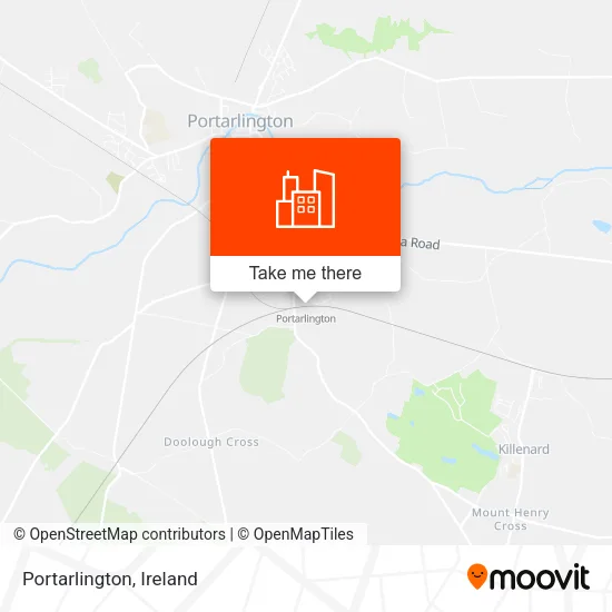 Portarlington map