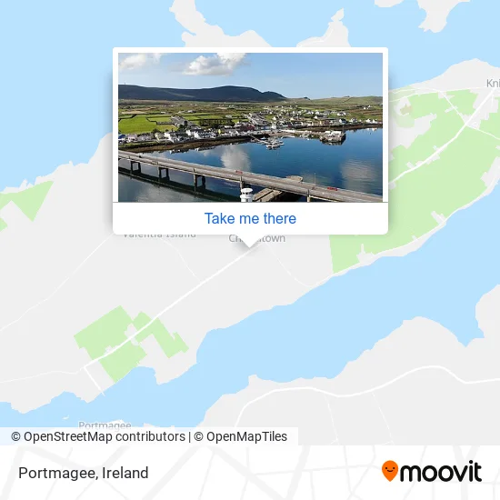 Portmagee map