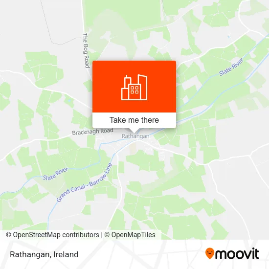 Rathangan map