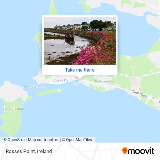 Rosses Point map