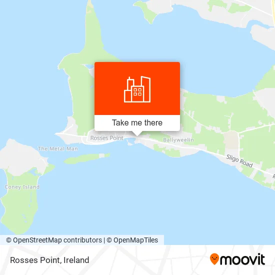Rosses Point map