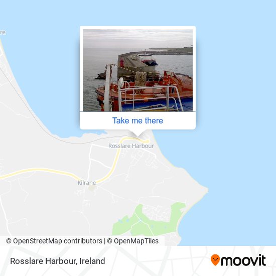 Rosslare Harbour map
