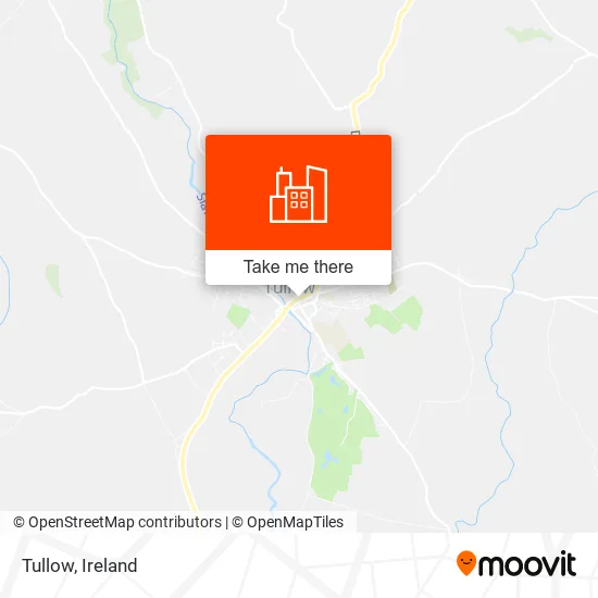 Tullow map