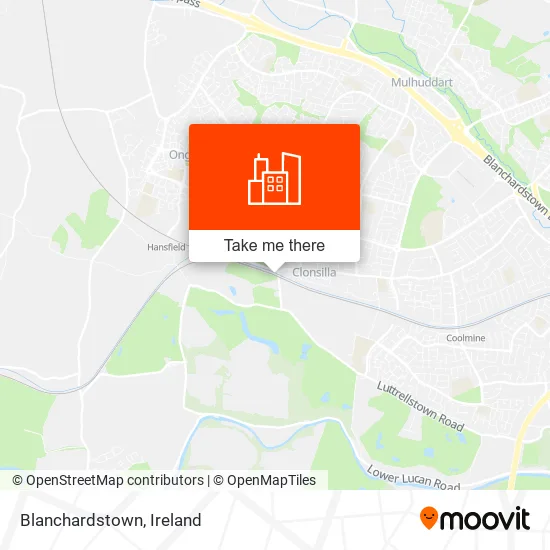 Blanchardstown map