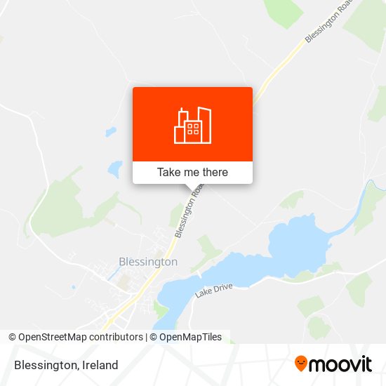 Blessington map