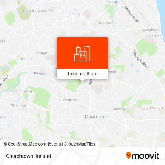 Churchtown map