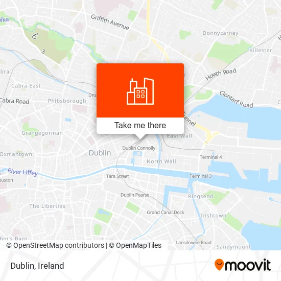 Dublin map