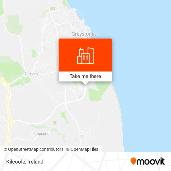 Kilcoole map