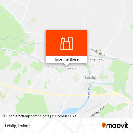Leixlip map
