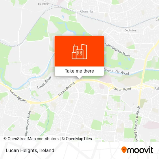Lucan Heights map