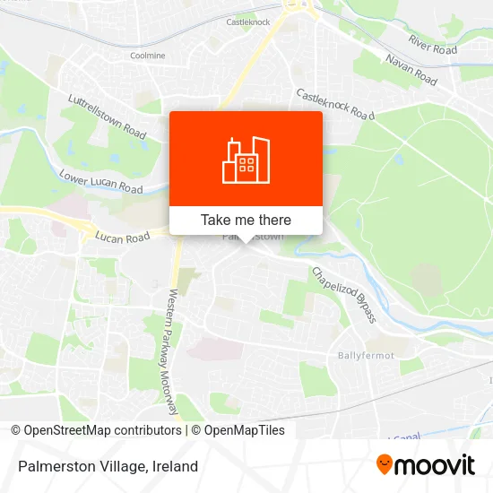 Palmerston Village map