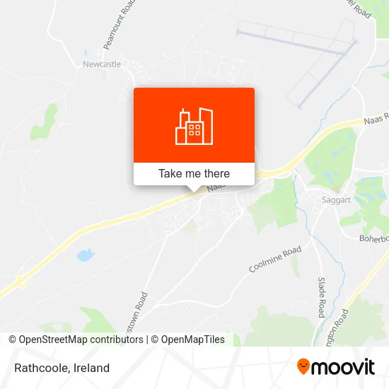 Rathcoole map