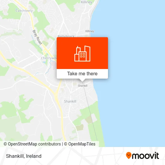 Shankill map