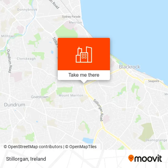 Stillorgan map