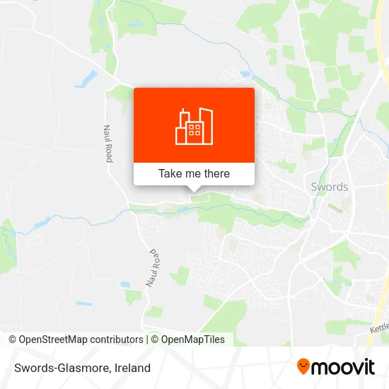 Swords-Glasmore map